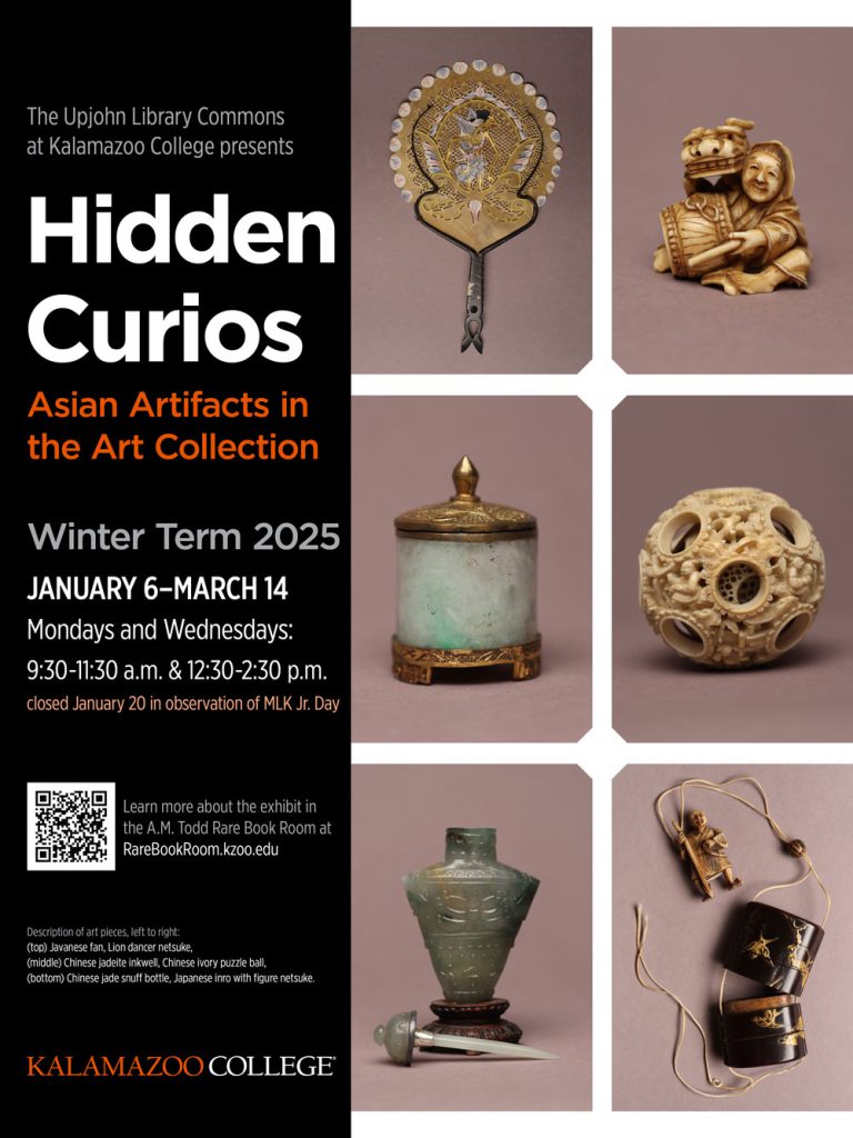 Hidden Curios: Asian Artifacts in the Art Collection Poster